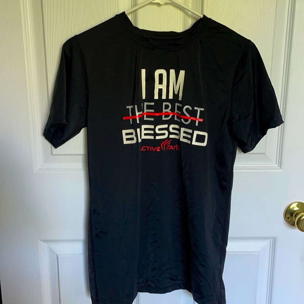 Men’s large active faith tshirt